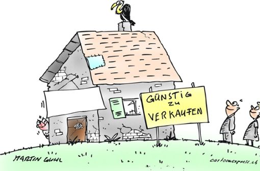 Häuser halten nicht ewig – auch an die Reparaturen sollte man vor dem Kauf schon denken. Foto: picture-alliance / dieKLEINERT.d/Martin Guhl