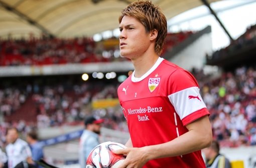 Gotoku Sakai (Foto) verlässt den VfB Stuttgart. Kommt dafür Tonci Kukoc von ZSKA Sofia? Foto: Getty Images/Bongarts