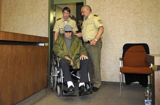 John Demjanjuk bei seinem Prozess im Jahr 2011. 2012 war er im Alter von 91 Jahren verstorben. Foto:  