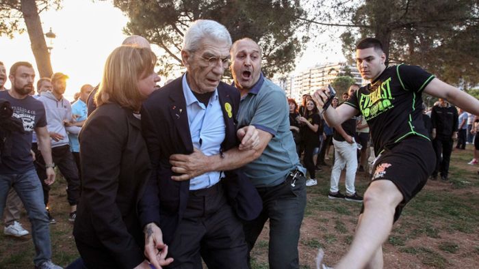 Bürgermeister Thessalonikis zusammengeschlagen