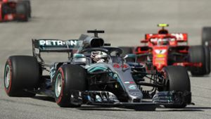 Muss noch auf den WM-Titel warten: Lewis Hamilton im Mercedes. Foto: AP