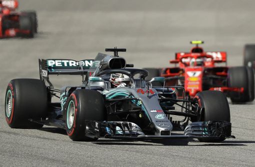 Muss noch auf den WM-Titel warten: Lewis Hamilton im Mercedes. Foto: AP
