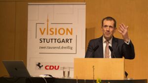 Die CDU mit Fraktionschef Alexander Kotz will sich als als visionäre  Kraft im  Rathaus präsentieren. Foto: Lichtgut/Leif Piechowski