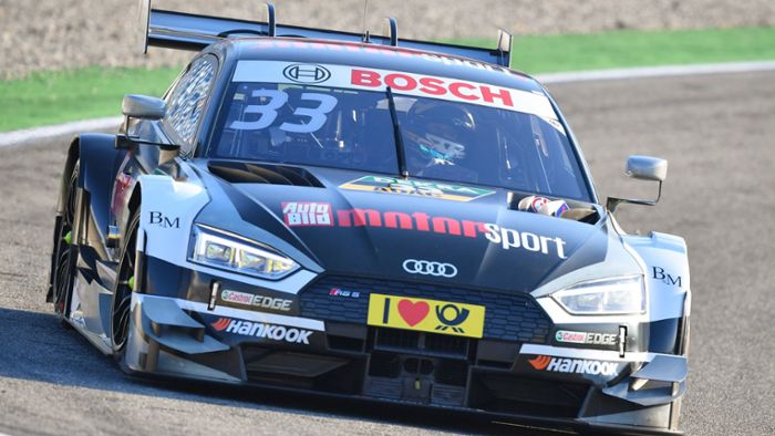 Audi-Fahrer René Rast holt überraschend den Titel
