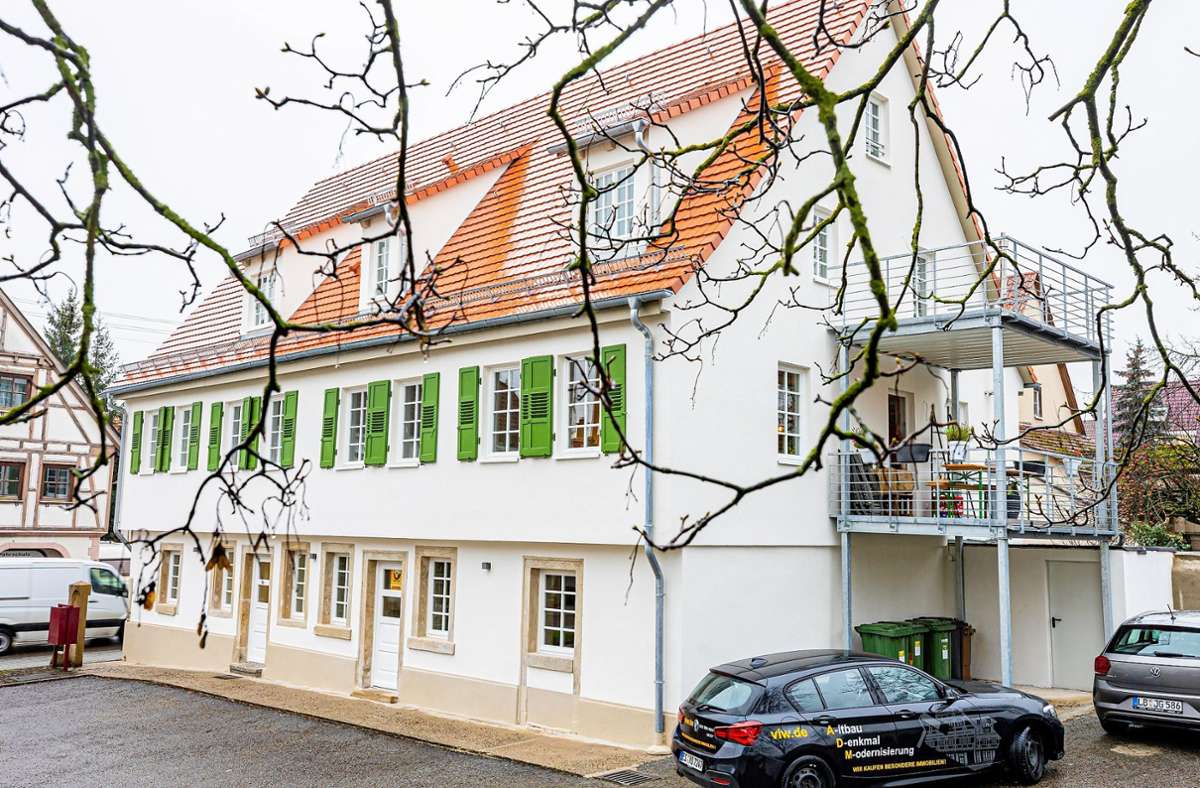 Das Alte Pfarrhaus in Murr bietet seinen Bewohnern viel Behaglichkeit.