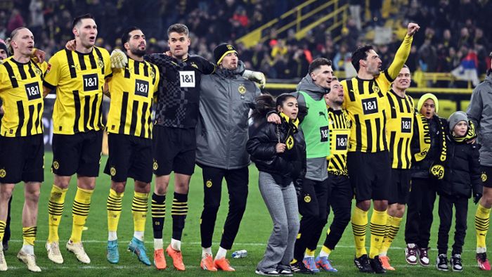 Dortmund siegt 2:1 im Topspiel gegen RB Leipzig