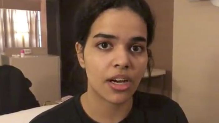 Fluchtdrama einer jungen saudischen Frau