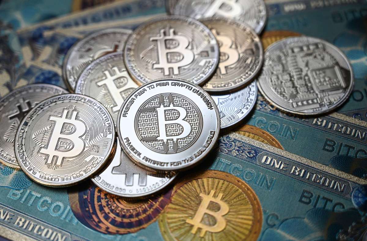 Bitcoins sind nichts für schwache Nerven. Foto: AFP/OZAN KOSE