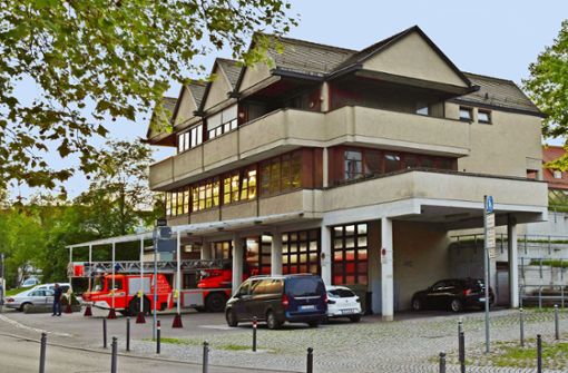 Das Feuerwehrhaus in Vaihingen ist in die Jahre gekommen. Nun gibt es Geld für Umbauten und den Einbau einer Abgasabsauganlage. Foto: Archiv Alexandra Kratz