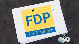 Das FDP-Logo soll neu gestaltet werden. Foto: dpa