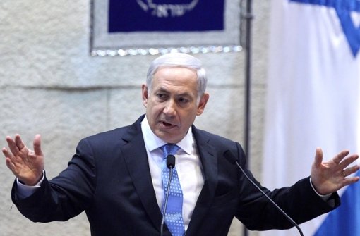 Israels Ministerpräsident Benjamin Netanjahu Foto: dpa
