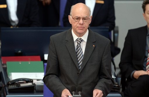 Bundestagspräsident Norbert Lammert genehmigt die von der Opposition geforderten Sondersitzungen des NSA-Ausschusses nicht. Foto: dpa-Zentralbild