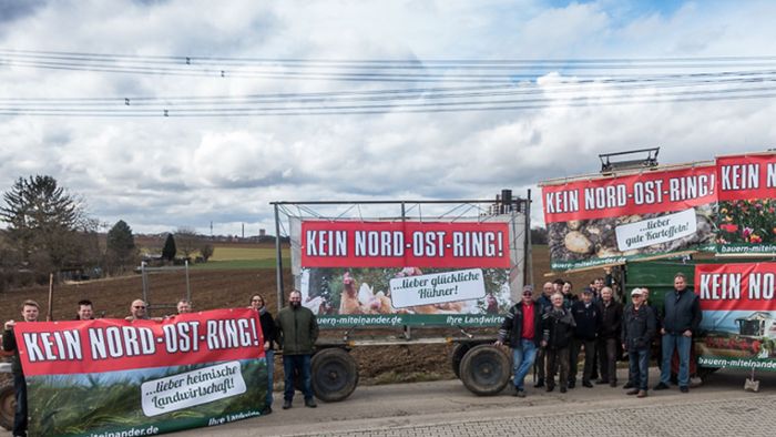 Freie Wähler  in der Region streiten über Nordostring