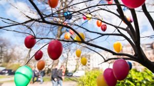 Sonnige Aussichten: Wird es Ostern schon richtig warm? Foto: dpa