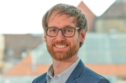 Florian Sorg ist seit Oktober 2022 Koordinator für Kreislaufwirtschaft bei der Stadt Stuttgart. Foto: Stadt Stuttgart
