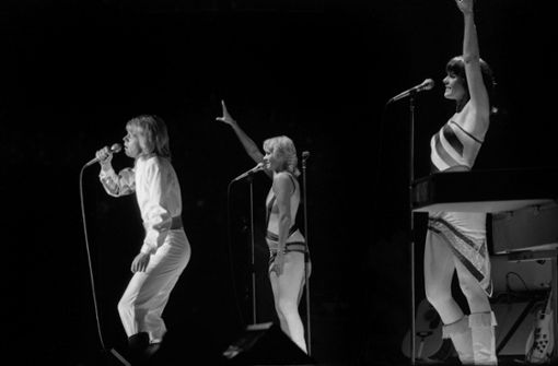 ABBA am 30. Oktober 1979 in der Böblinger Sporthalle Foto: Pressefoto Horst Rudel
