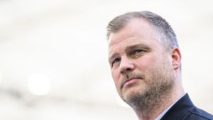 Sportdirektor Fabian Wohlgemuth ist stolz auf die Entwicklung des VfB in den vergangenen Monaten. Foto: dpa/Tom Weller