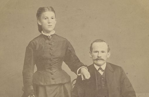 Im Juli 1876 heiraten Lydia und Gottlob Hegele. Zusammen bekommen sie sechs Kinder, sind in der Leonberger Stadtgesellschaft fest etabliert. Foto: Stadtarchiv Leonberg (3)