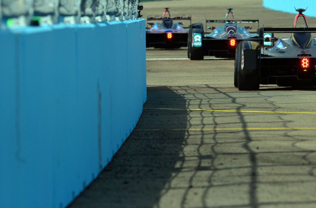 Ein Formel-1-Wagen beschleunigt von 0 auf 100 Stundenkilometer in nur 2,5 Sekunden. Bei einem Formel-E-Auto (Foto) dauert die Beschleunigung 2,9 Sekunden.