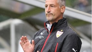 VfB-II-Trainer Jürgen Kramny Foto: Pressefoto Baumann
