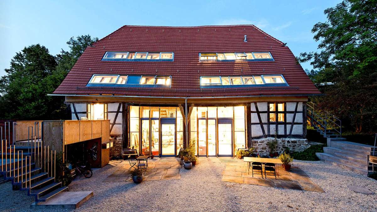 Stilvoll wohnen  in Tübingen: Erst Scheune, jetzt Architektenhaus