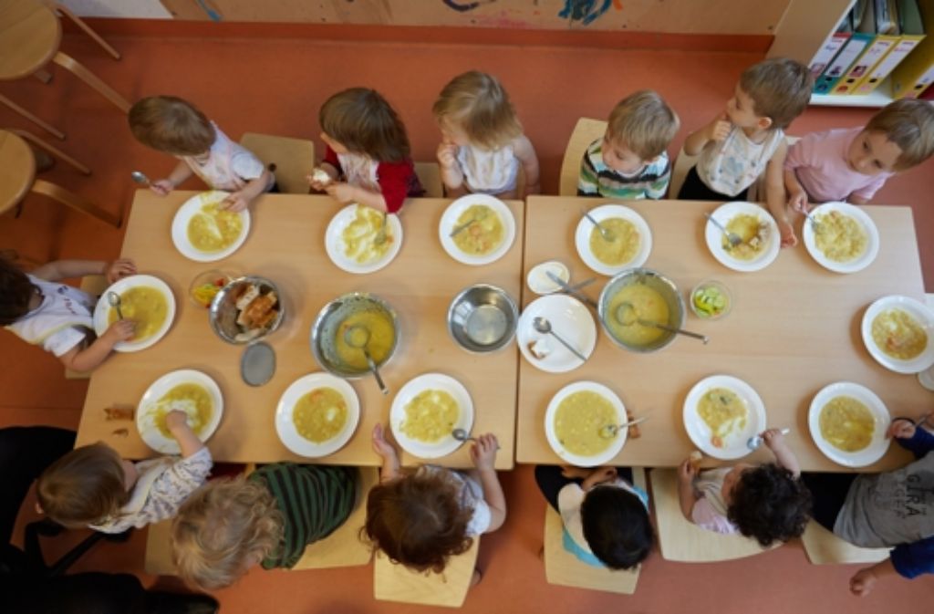 Verpflegung von Kita-Kindern: In Stuttgarter Kitas isst man gesünder