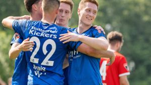 Fünf Mal trafen die Kickers beim Freiburger FC. Foto: IMAGO/Eibner/IMAGO/Eibner-Pressefoto/Thomas Hess