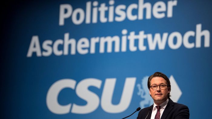 CSU-Generalsekretär Scheuer: „Es hat sich ausgeschulzt“
