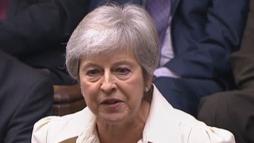 Theresa May war von 2016 bis 2019 britische Premierministerin. Foto: dpa/House Of Commons