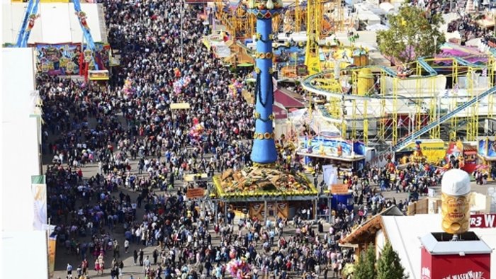 Das Cannstatter Volksfest zieht mehr Besucher an
