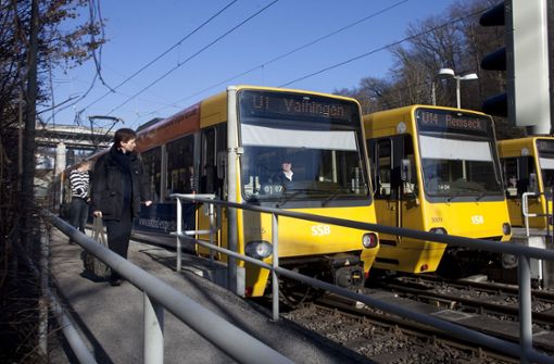 Die SSB muss die Bahnsteige verlängern. Foto: /Horst Rudel