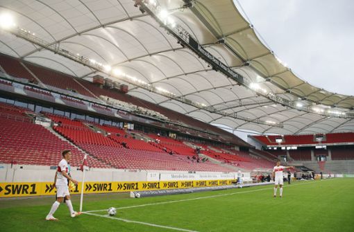 Eine Mercedes-Benz-Arena ohne Zuschauer verschärft den Kostendruck beim VfB Stuttgart. Foto: Baumann
