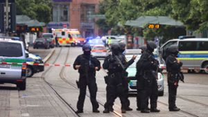 Bei der Messerattacke in Würzburg wurden drei Menschen getötet. Foto: dpa/Karl-Josef Hildenbrand