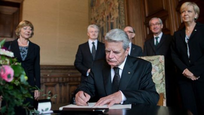 Bundespräsident Gauck würdigt den 