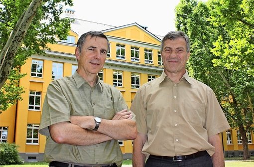 Martin Sauer (links) und Rupert Kern   freuen sich auf  den Ruhestand Foto: Annina Baur