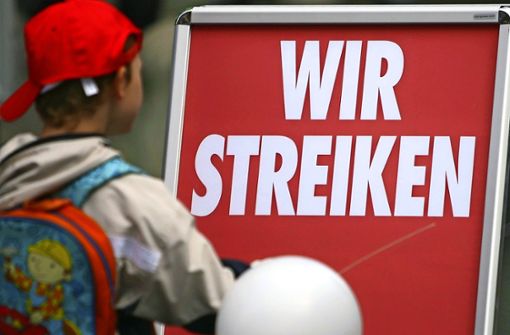Streik in Kitas Foto: picture alliance / dpa/Carsten Rehder
