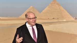Selbst auf dem Besuch in Kairo musste Wirtschaftsminister Peter Altmaier seine Industriestrategie verteidigen. Foto: dpa
