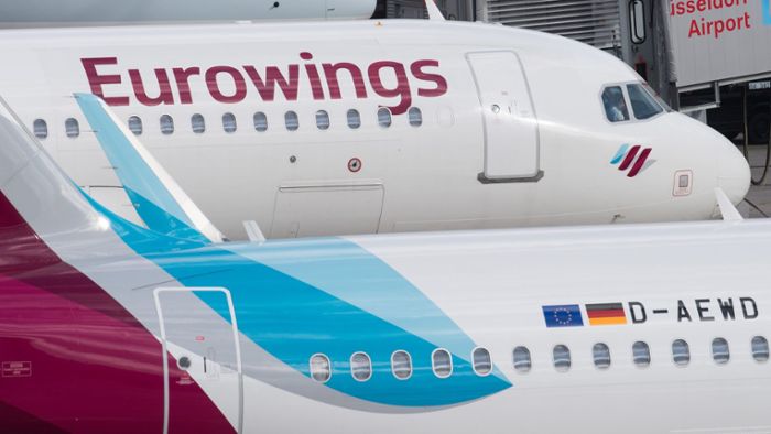 Eurowings setzt mehr Flugzeuge in Stuttgart ein