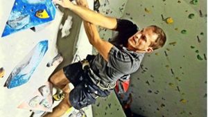 Macht das Hobby zum Beruf: Der Sportökonom Georg Humburg investiert in Böblingen in ein neues Kletterzentrum Foto: GH