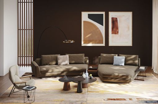 Das „Tama Living“ von Walter Knoll ist ein klassisches Sofa, das nicht nur zum Sitzen, sondern auch zum Liegen einlädt.