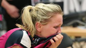Tränen bei Tonje Loseth: die Norwegerin verlässt Metzingen ohne Titel. Foto: Baumann