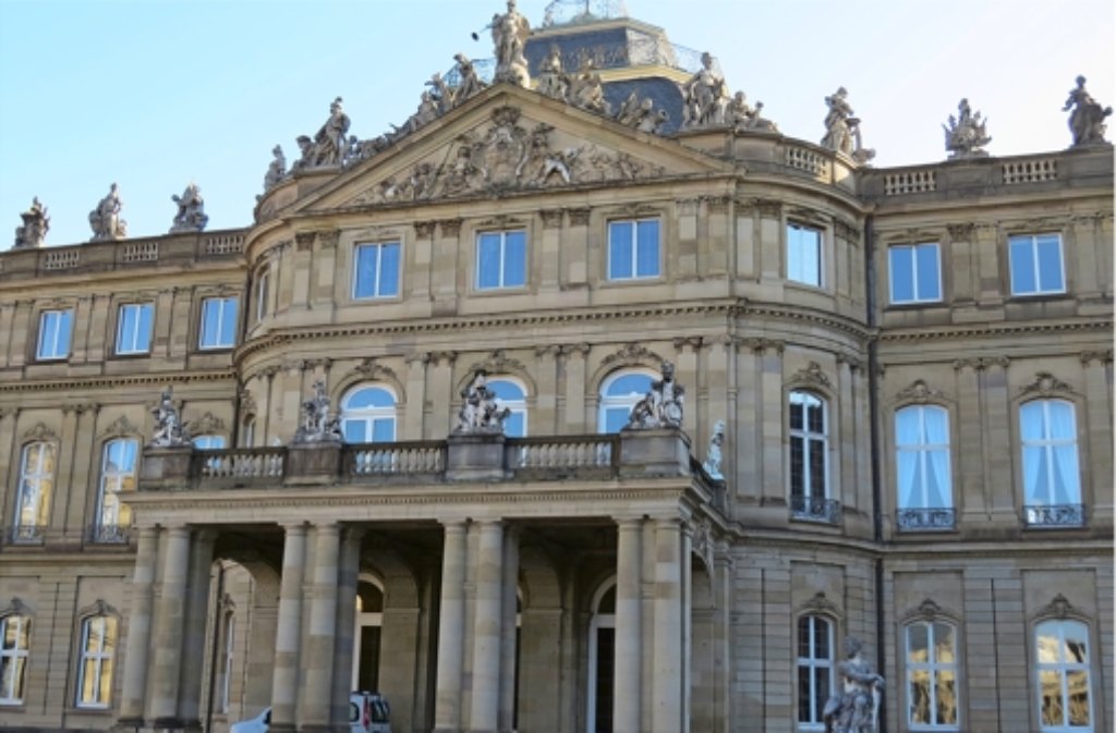 Bisher Ministerium, bald Bürgerzentrum? Das Neue Schloss in Stuttgart.