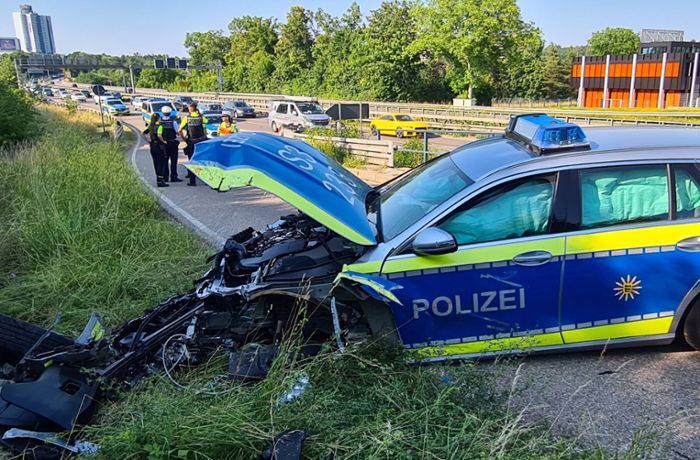 Verfolgungsjagd in Stuttgart geklärt: Was hinter dem Fall um demoliertes Polizeiauto steckt