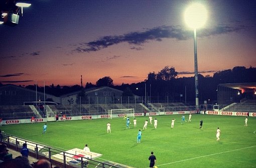 Der VfB II verliert das Heimspiel gegen Chemnitz. Hier einige Eindrücke aus dem GaZi-Stadion. Foto: hele