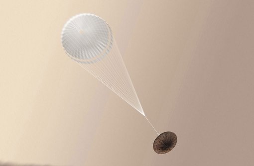 „Schiaparelli“ sollte auf dem Mars landen und den Planeten erforschen. Foto: dpa/ESA