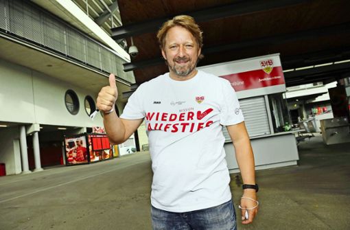Für den VfB Stuttgart geht es mit dem Sportdirektor Sven Mislintat wieder nach oben. Foto: Baumann
