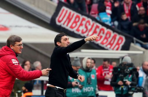 Eine Rückrunde lang erschien Tayfun Korkut beim VfB schier unbesiegbar zu sein. Foto: Baumann