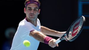 Virtuelle Tennisstunde von Roger Federer
