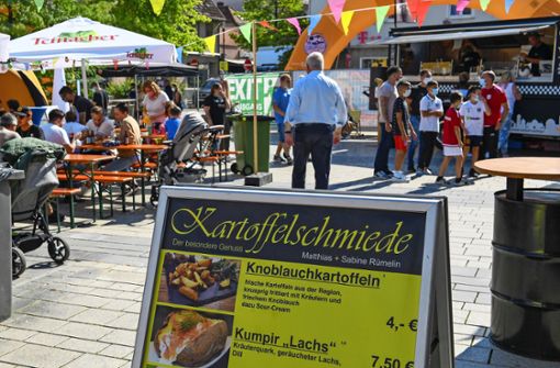 Im September fand in Kornwestheim die Streetfood-Fiesta statt. Foto: Archiv/Horst Dömötör