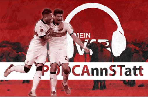Daniel Ginczek und Mario Gomez stehen im Fokus der aktuellen Podcast-Folge über den VfB Stuttgart. Foto: StN/Baumann